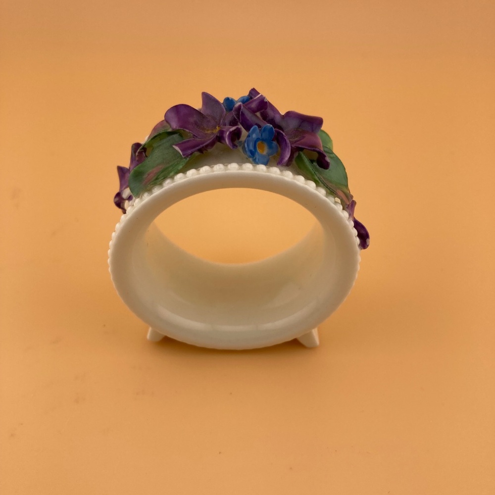 Napkin Rings Bone China Collectible 6 - Picture 6 of 16